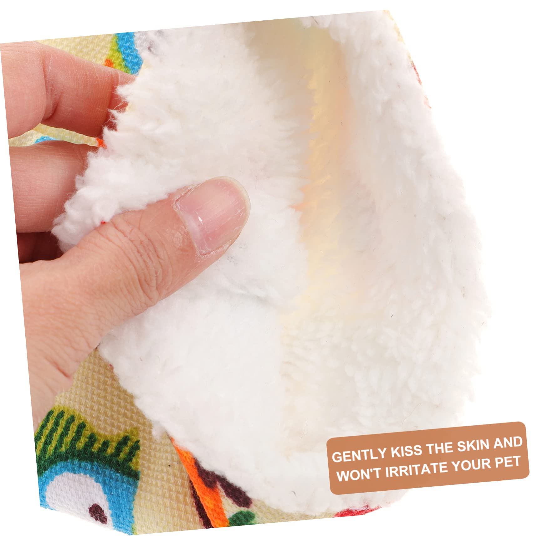 Mipcase 5pezzi Tunnello Per Piccoli Animali Con Design Unico Rifugio Caldo Per Criceti e Furetti Accessorio Per Gabbie Gioco Comodo e Sicuro Per Animali Domestici