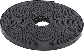 correia dentada, sem deslizamento 2gt-6mm, correia dentada 3d pu correia dentada, 6mm/0,24in de largura, peça de impressora 3d resistente a R (5m)