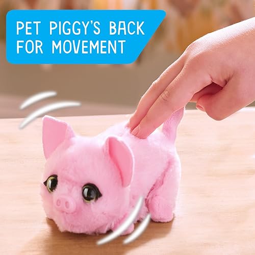 Miniatura 3 de Just Play FurReal My Minis Piglet - Juguete interactivo de peluche pequeño con movimiento, juguetes para niños a partir de 4 años