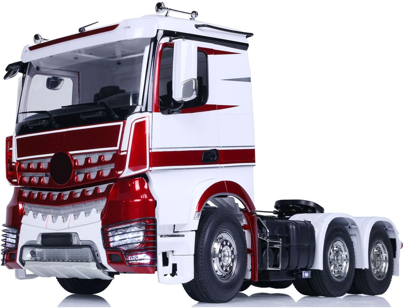 1/14 RC Tractor Truck 6X4 for 3363 Remote Control Car Model Ready to Run Motor ESC Servo Light Sound I6S Radio Controller Hobby Grade Model for Adult