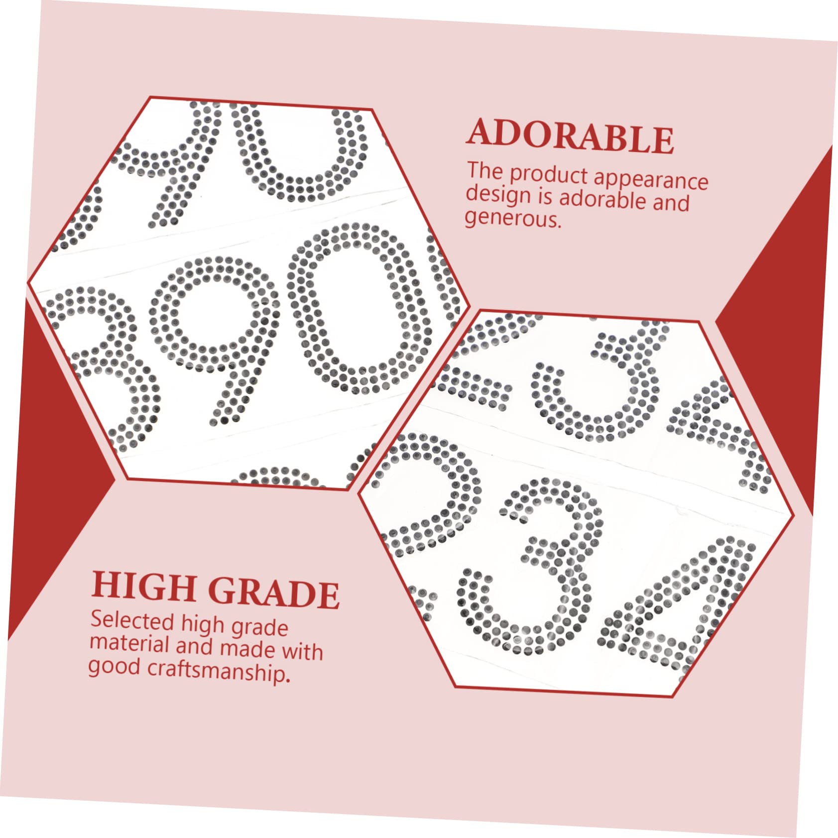 DOITOOL 120 Pezzi Toppe Decorative Strass per Riparazioni e Decorazioni Abbigliamento Adesivi Termoadesivi per Diy per Coprire e Tessuti Adatti per Magliette Cuscini e