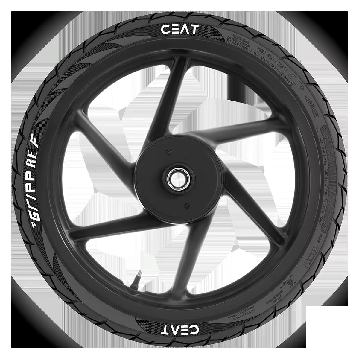 Ceat 90/90-21 GRIPP RE 54H Front Tubeless tyre-picture-35