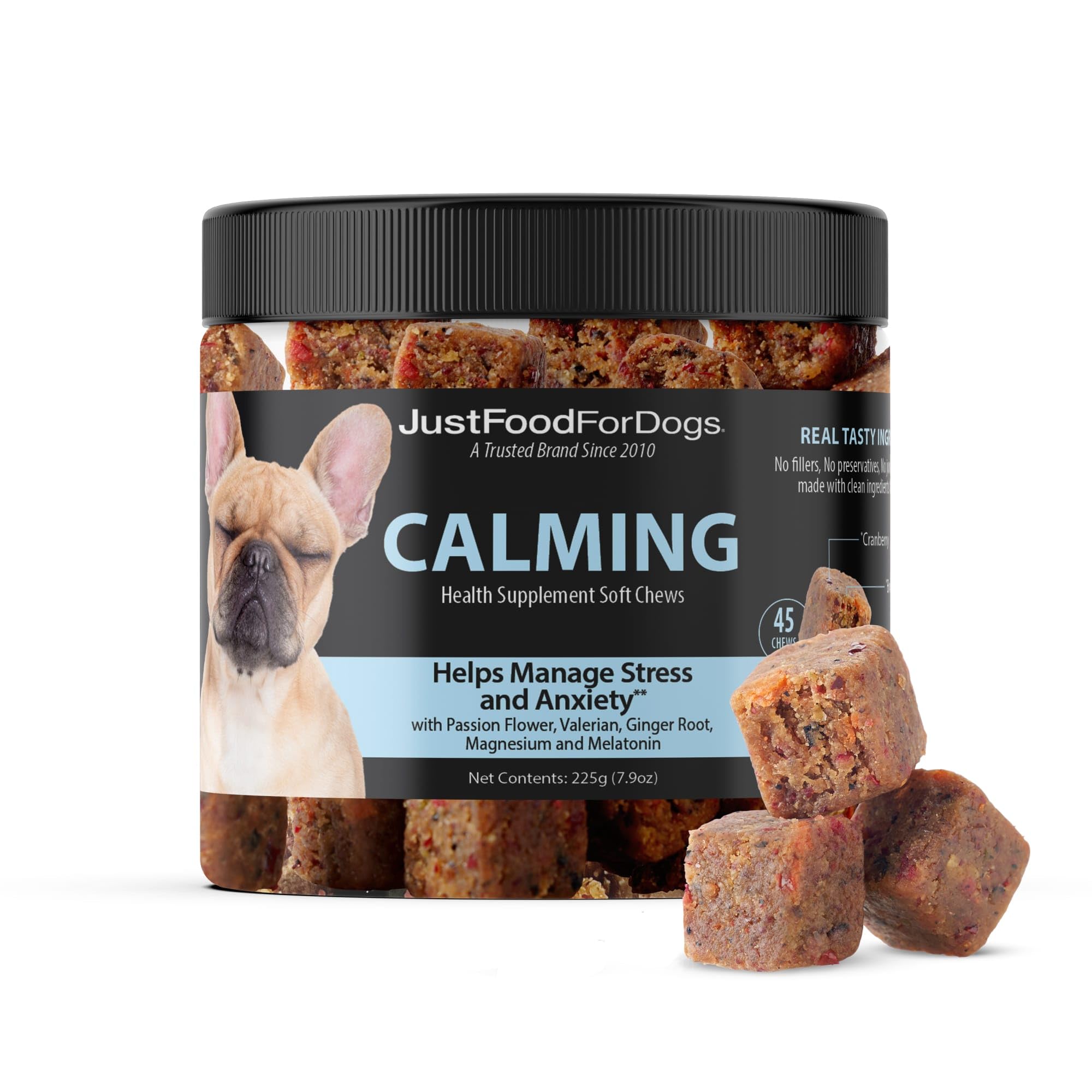 JustFoodForDogs Calming Supplement for Dogs