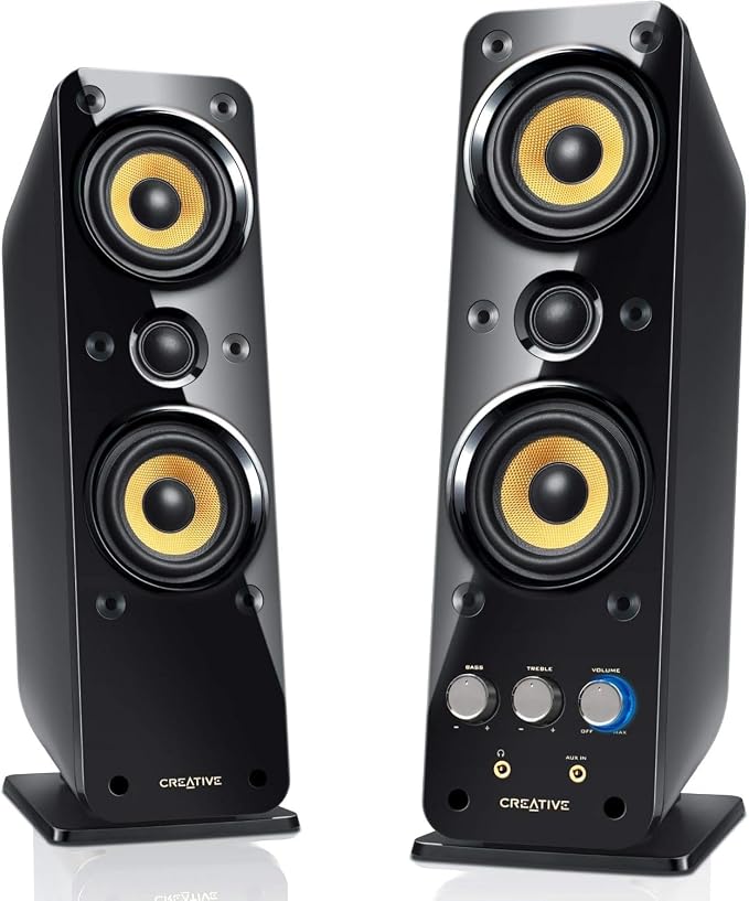CREATIVE GigaWorks T40 Series II - Altavoces (PC, 32 W, 50-20000 Hz), Negro