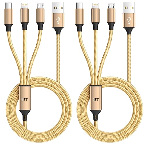 3-in-1 Charging Cable 2-Pack