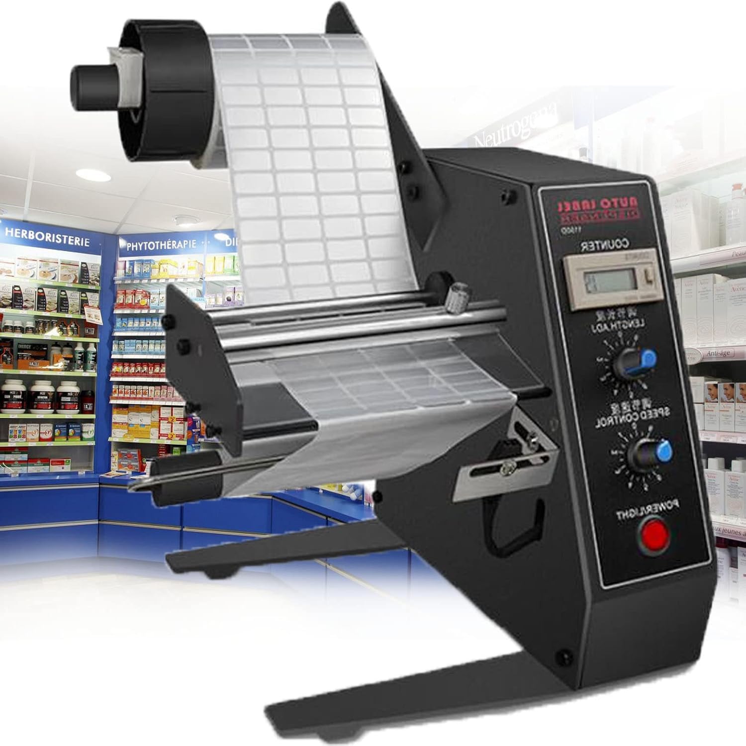 Automatic Label Dispenser Electric Label StripperSpeed