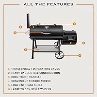 Vista 6 de Oklahoma Joe's® Longhorn Ahumador Offset - 13201747-50