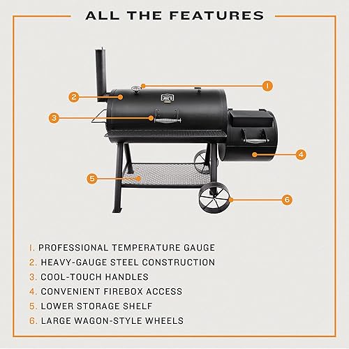 Miniatura 6 de Oklahoma Joe's® Longhorn Ahumador Offset - 13201747-50