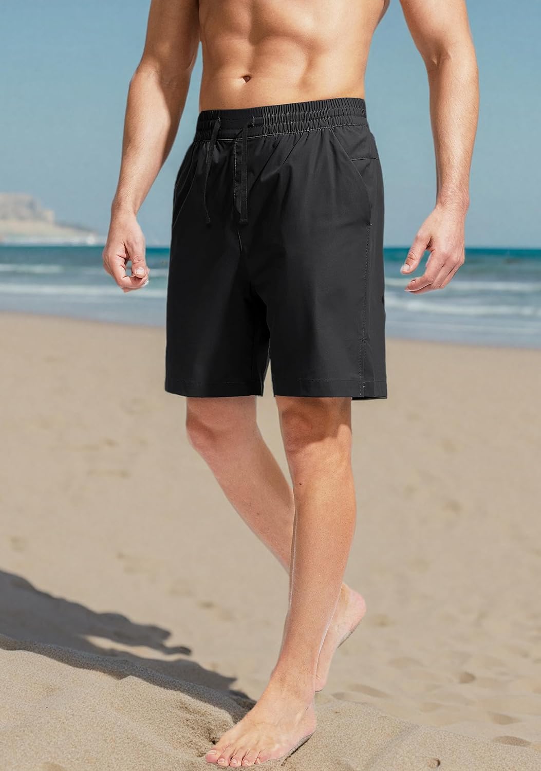 G Gradual Men's Swim Trunks Quick Dry Bathing Suit Beach Board Shorts for Men with Zipper Pockets and Mesh Lining - Image 7