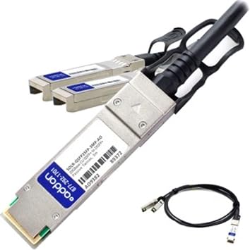 Addon Solarflare Solr-Qsfp2Sfp-3Mp Compatible Taa Compliant 20Gbase-Cu Qsfp+ To