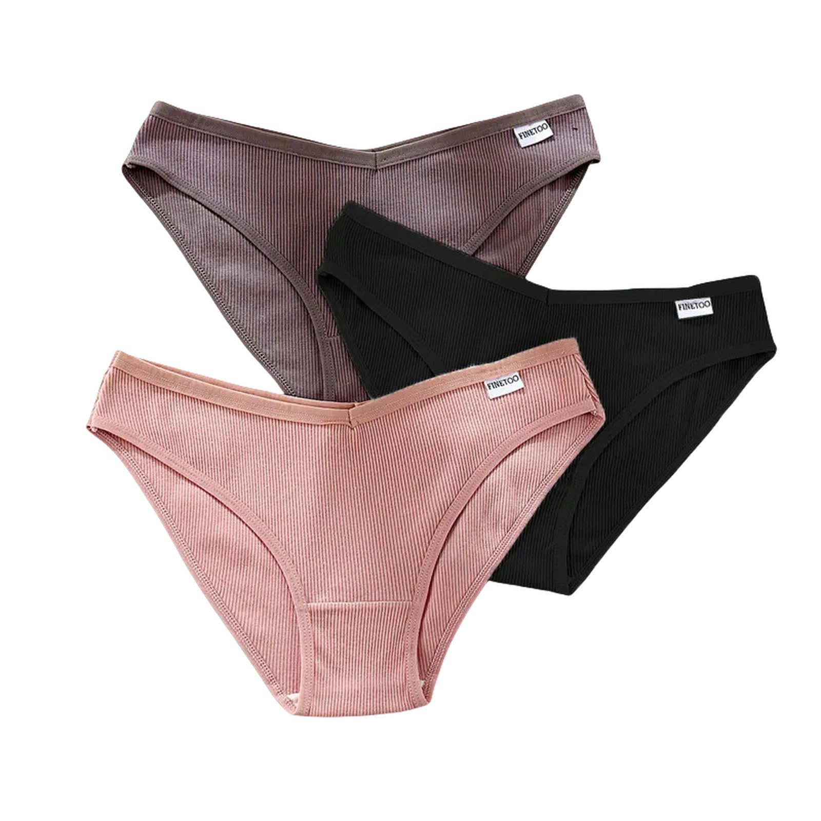 Mutande Donna Cotone Mutandine di Cotone Femminile V Vita Biancheria Intima Plus Size Briefs Ladies Bassa Riduzione delle Mutandine Comode Mutandine Lingerie-Set 15-XXL