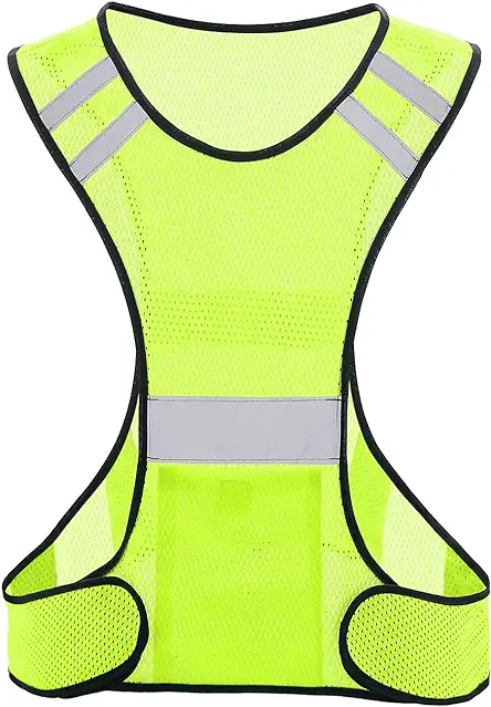 TCCFCCT Reflective Running Vest, High Visibility Running Gear...