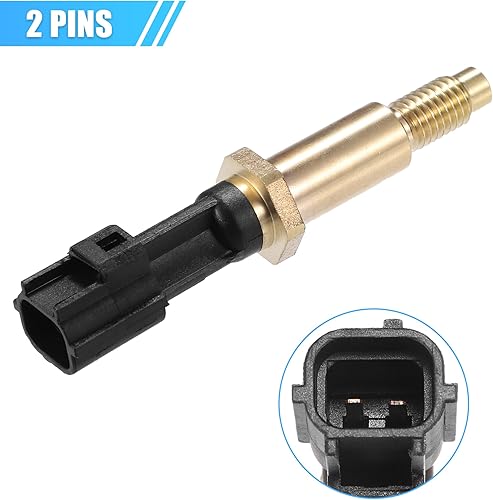 Miniatura 7 de uxcell Sensor de temperatura del refrigerante del motor No.8S4Z6G004A para Ford Focus 2008-2018 Sensor de temperatura del agua