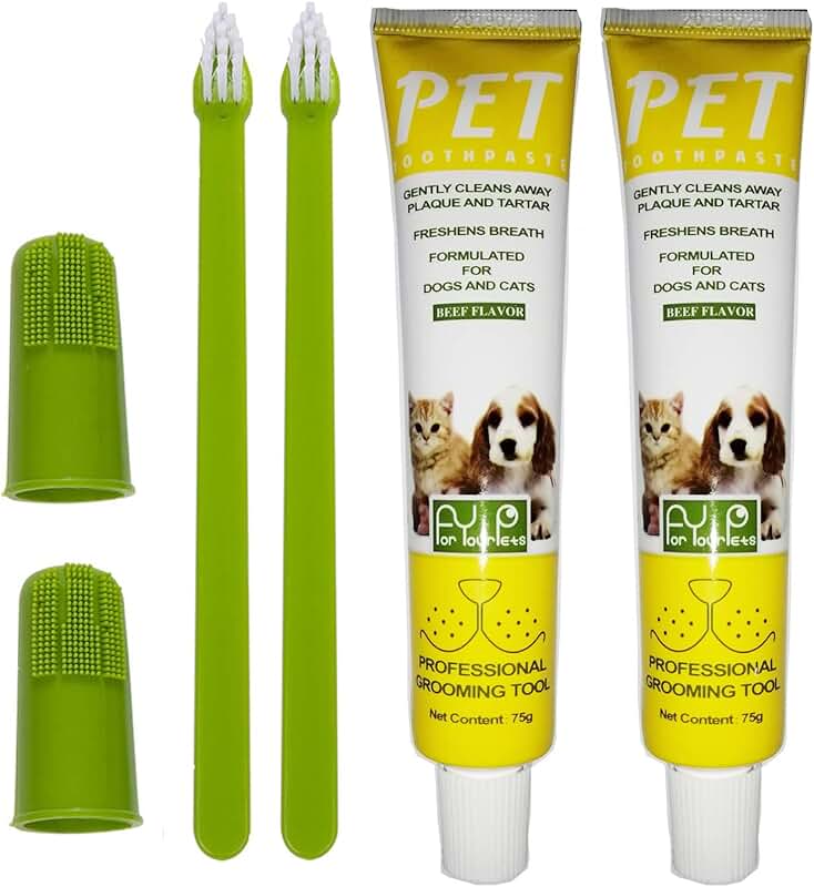 best dog toothbrush and toothpaste