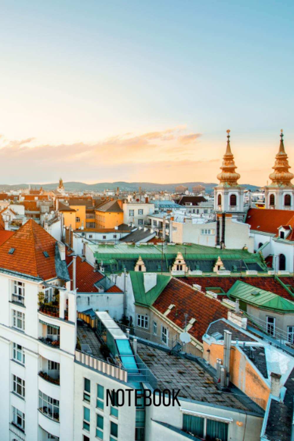 Vienna Notebook: blank lined composition journal | Vienna notebook | 100 pages