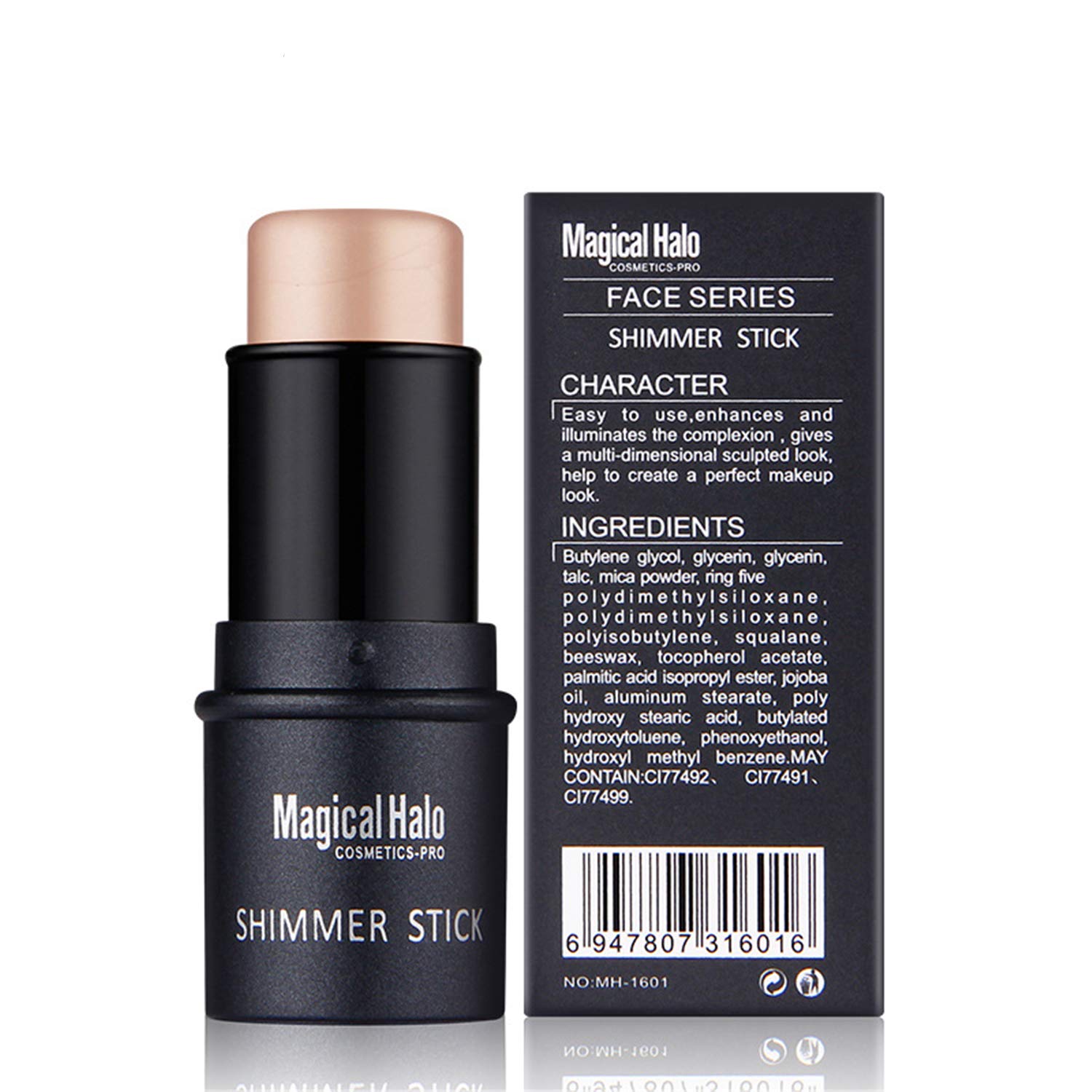 FantasyDay Illuminator Face Highlighter Makeup Sticks Pearl Shimmer Whitening Cream Shimmer Contouring Stick Foundation Stick Face Eye Nose Concealer Pen #2