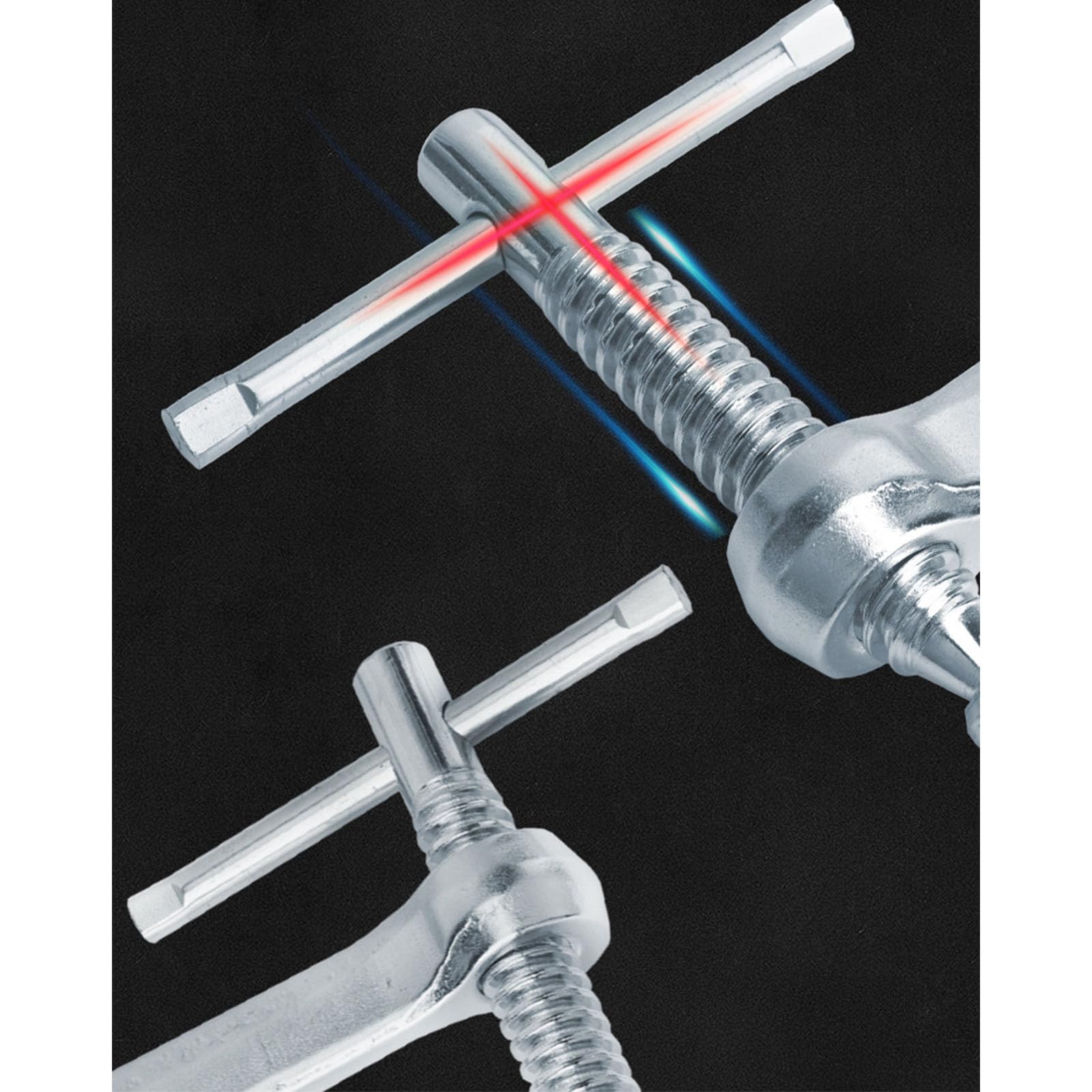 Accessori per macchine utensili o saldatura Lavorazione del legno Lavorazione dei metalli Fai da te Morsetto per barra d'acciaio Morsetto per barra per lavorazione del legno Cuscinetto rotante regol