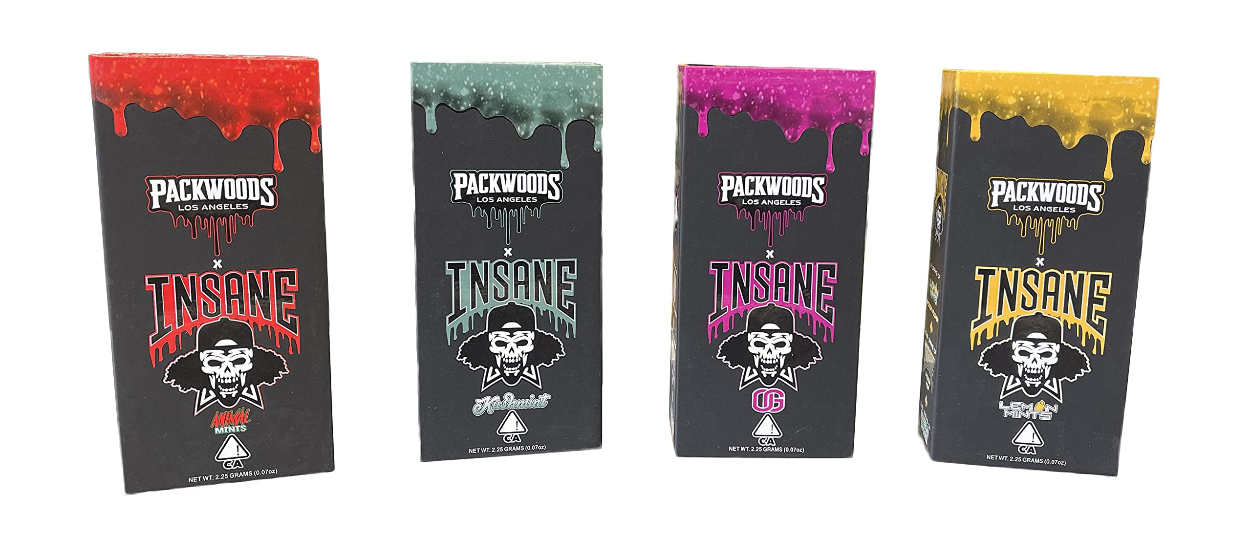 New LA Products PACKAGING BOX WITH TUBES & HOLOGRAPHIC STICKER (KushhMints, 25)