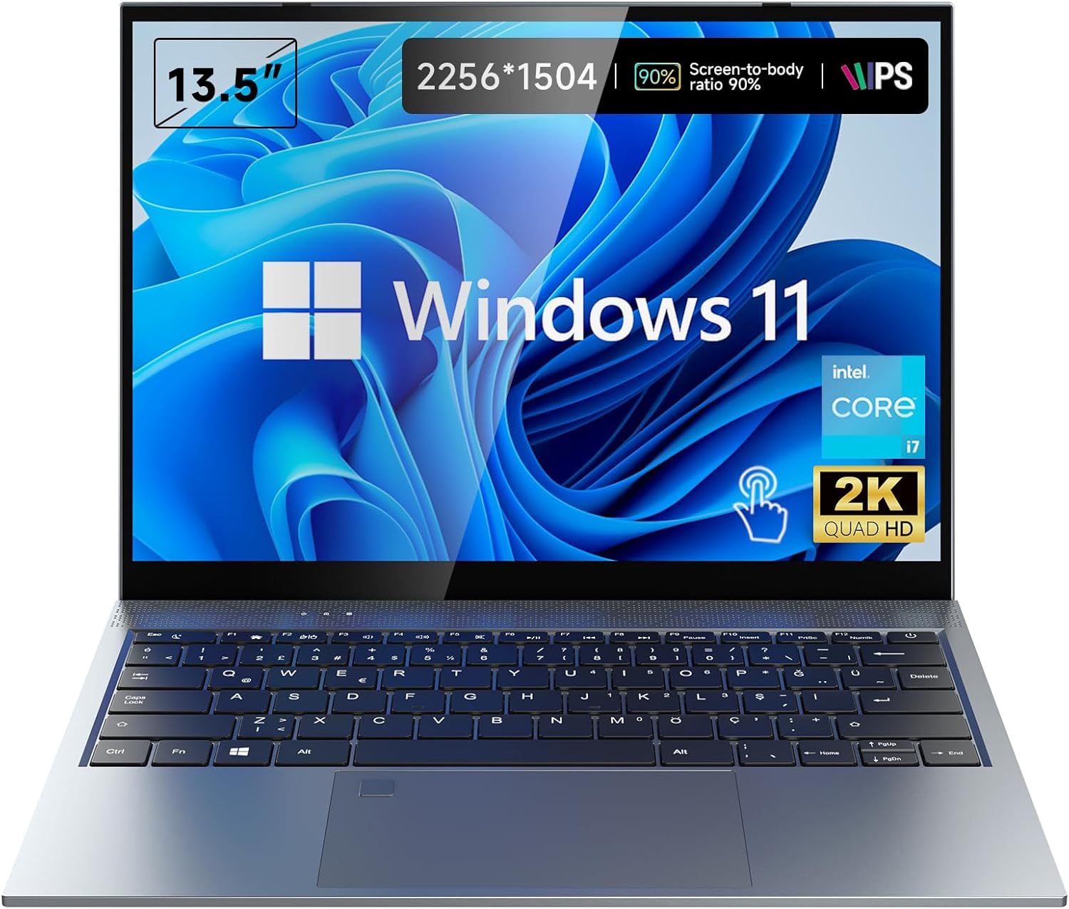 Laptop Computer, Windows 11 Pro Laptop, 13.5″ IPS 2256 x 1504 Display, Quad-Cores Intel Core i7-1065G7(Up to 3.9GHz), 8GB LPDDR4 RAM 256GB SSD, WiFi 6, Type-C, Fingerprint, Backlit KB Laptop Computer, Windows 11 Pro Laptop, 13.5″ IPS 2256 x 1504 Display, Quad-Cores Intel Core i7-1065G7(Up to 3.9GHz), 8GB LPDDR4 RAM 256GB SSD, WiFi 6, Type-C, Fingerprint, Backlit KB