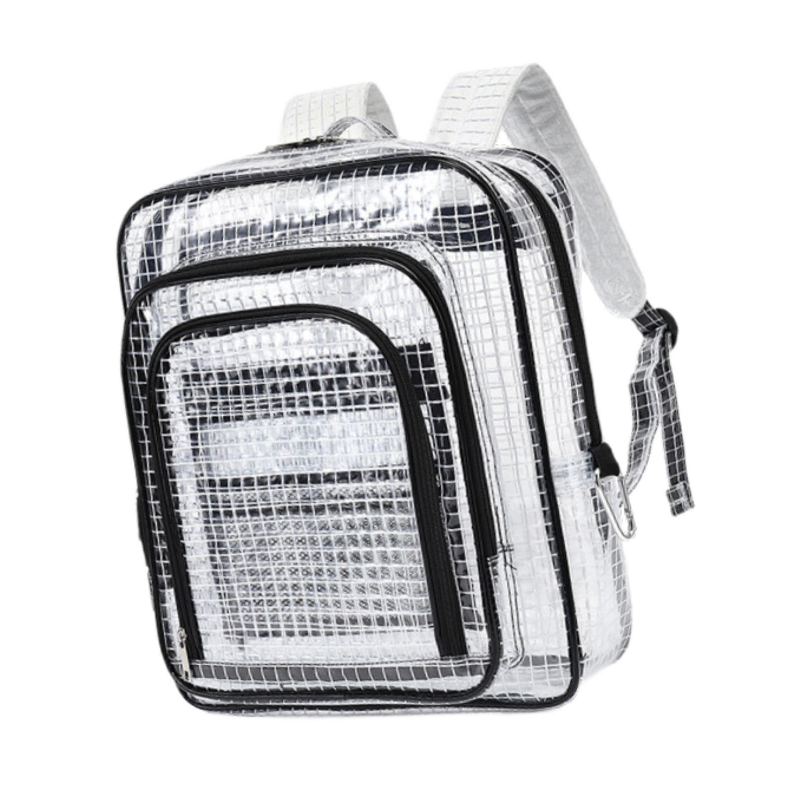 Borsa Porta Attrezzi per Camera Bianca, Zaino Trasparente in PVC, Stile Semplice, Zaino Da Giorno Trasparente per Ingegnere, Studente, S