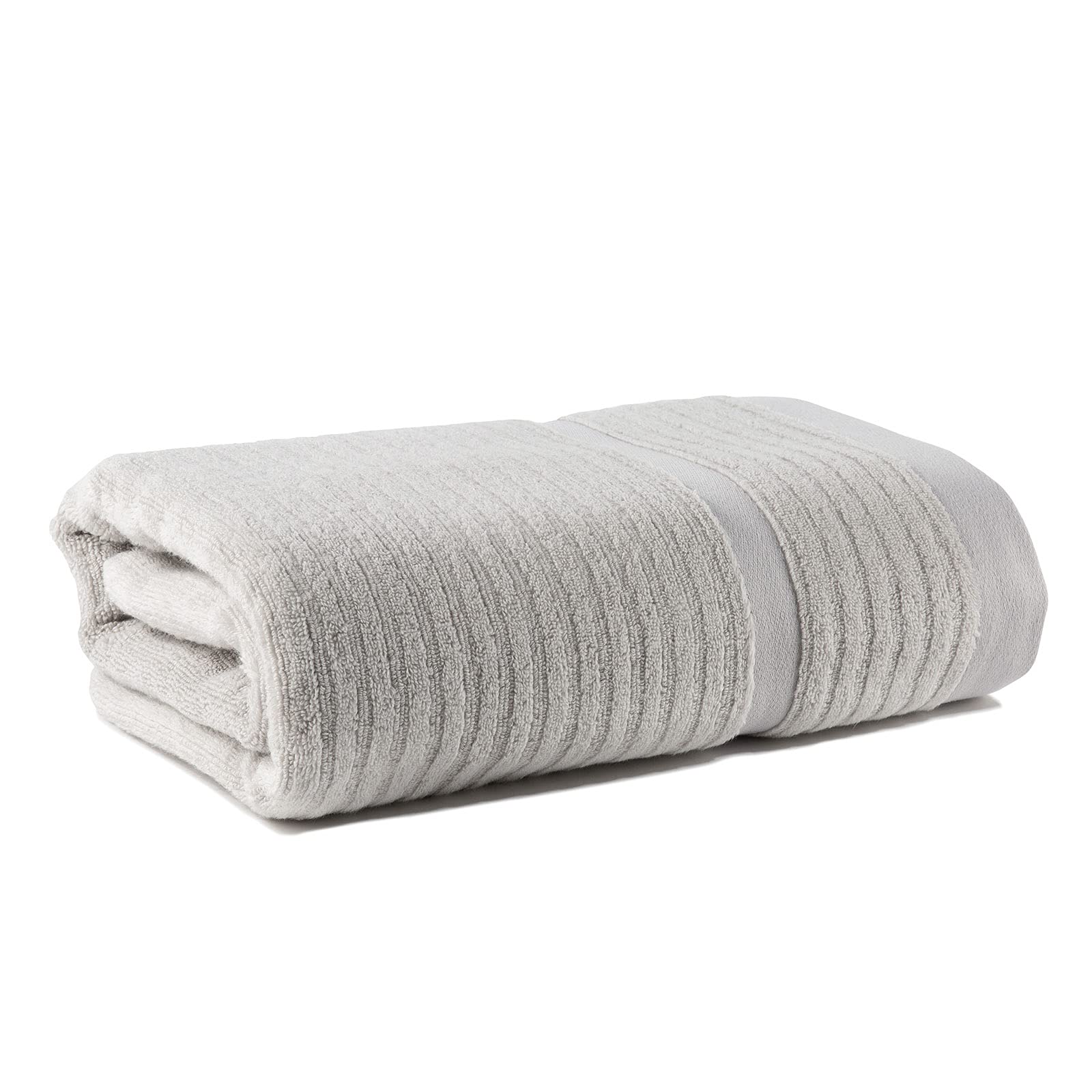 Caleffi 73868 Cotone Stripe Telo Bagno, Naturale