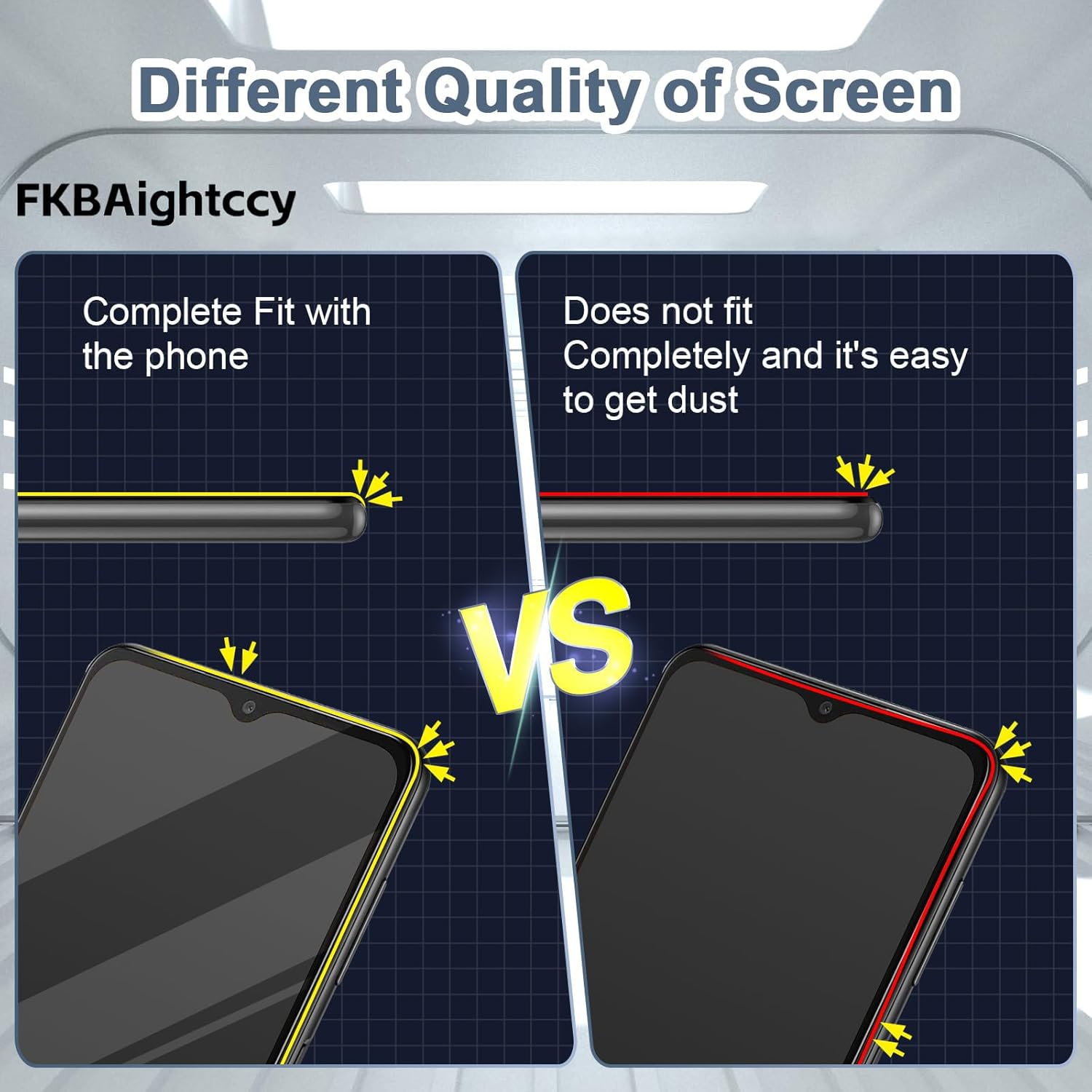 Accurate Fit LCD Full Assembly with Installation Tools for A54 Phone Repair