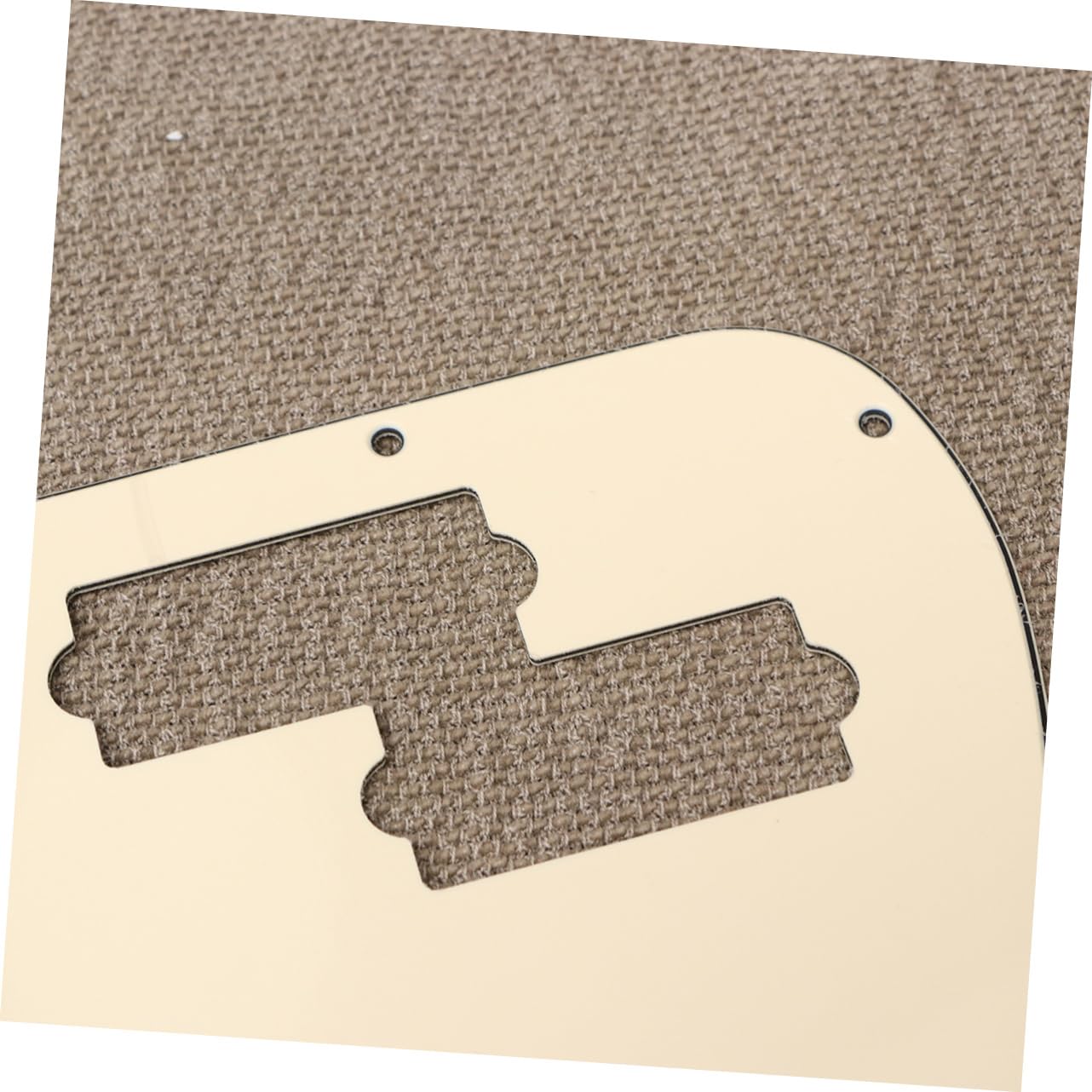 ifundom 3-layer Pb Bass Pickguard Scratch Plate 13 Holes for Anti-scratch Guitar Guard Protective Film