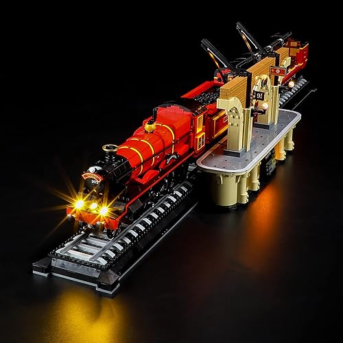 Miniatura 2 de BRIKSMAX Kit de iluminación LED para LEGO-76405 Hogwarts Express, edición de coleccionistas, compatible con el modelo de bloques de construcción de