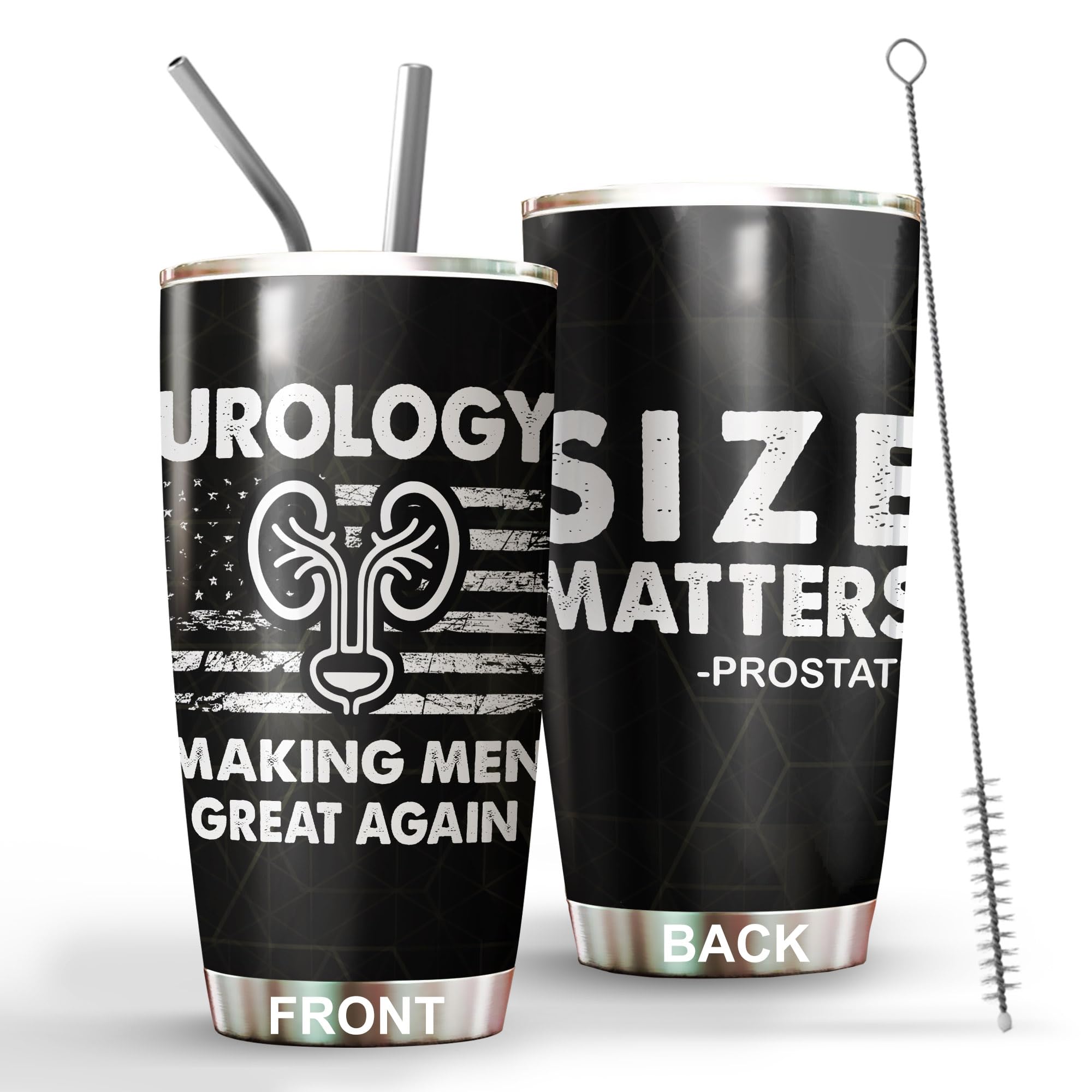 MEDROC Urology Gift Urologist Tumbler - Stainless Steel 20oz Straw Lid Kidney Doctor Funny Gift For Urologist National