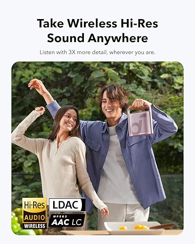 Miniatura 3 de Soundcore Altavoz Bluetooth portátil Motion X500, altavoz inalámbrico con audio espacial inmersivo, sonido inalámbrico de alta resolución con