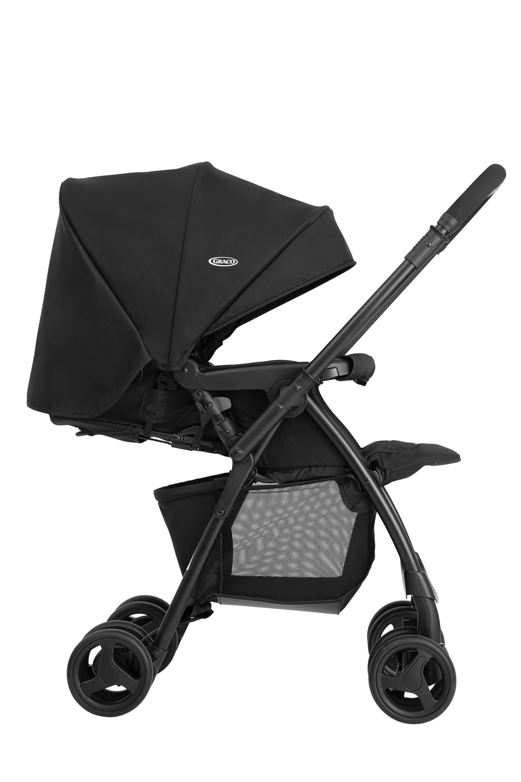 Graco Revaya Sistema da viaggio passeggino chiusura veloce seggiolino auto neonato Midnight