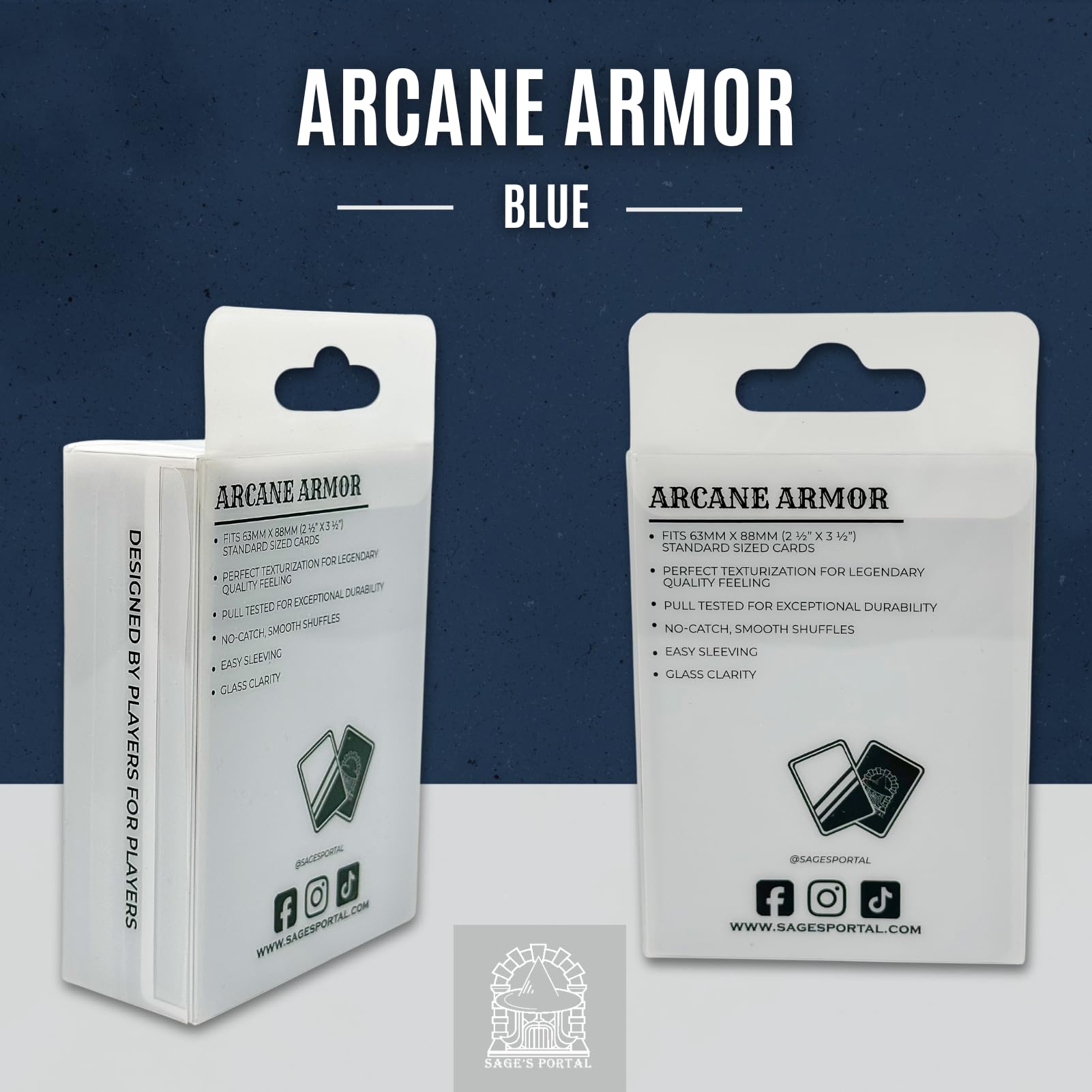 arcane card sleeves Amazon.com: Sage's Portal Arcane Armor Matte Card Sleeves Exceptional  Durability 66mmx91mm Standard Size MTG Card Sleeves 100 Count (Blue) : Toys  & Games