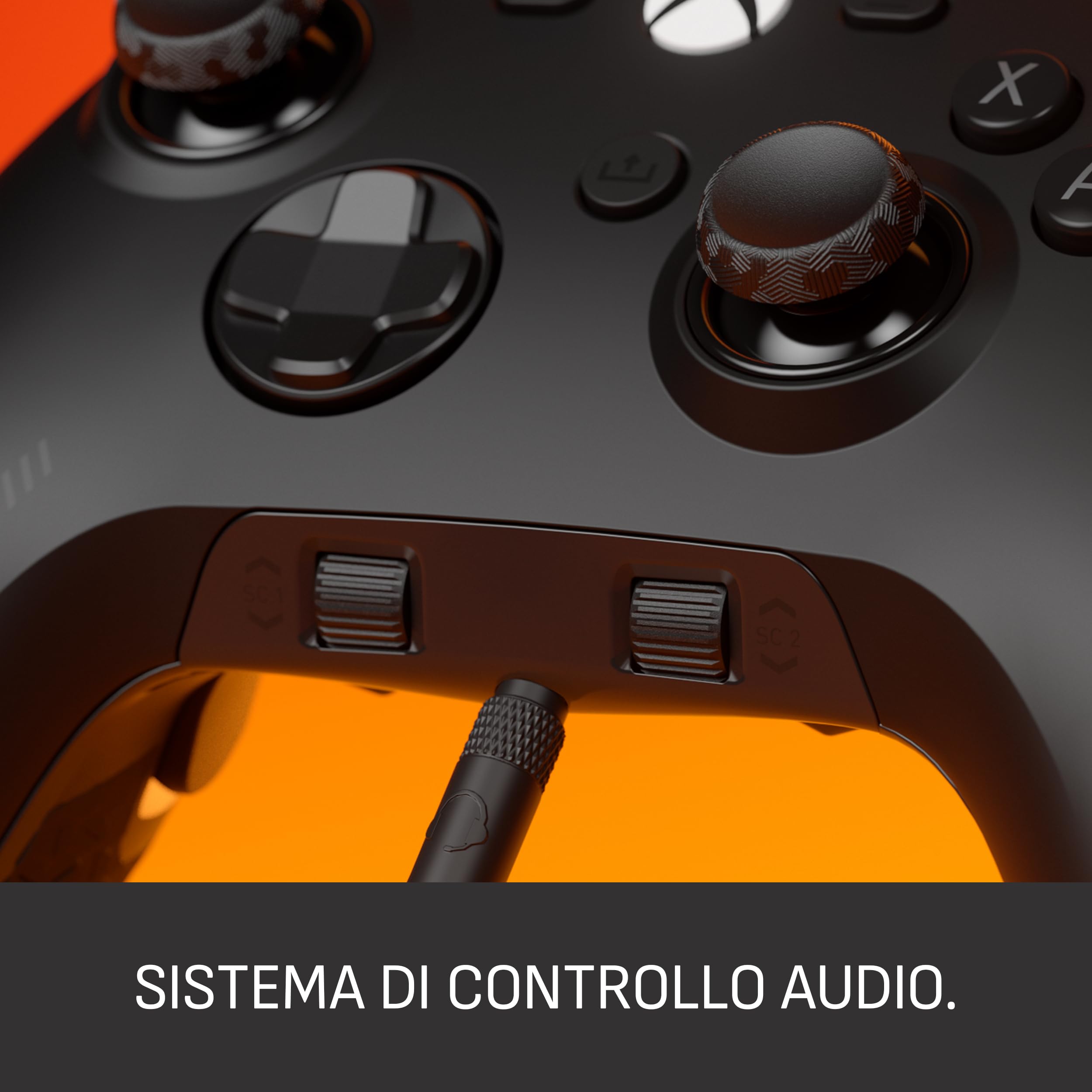 SCUF VALOR PRO Controller Xbox a Prestazioni Cablate – Paddle Posteriori Personalizzabili, Grilletti Istantanei, Pulsanti a Effetto Hall, Controlli Audio, Xbox Series X|S, Xbox One, Windows PC – Nero