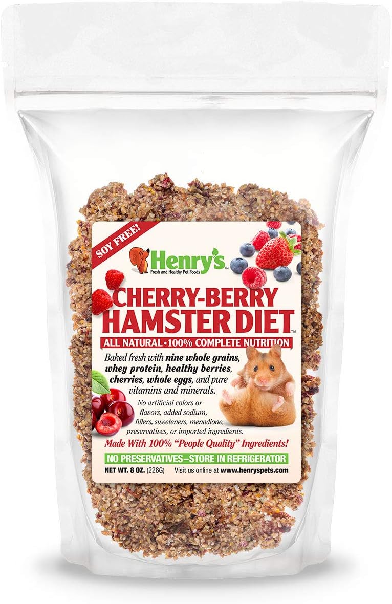 Henry's Cherry Berry Hamster Food All Natural, Kuwait Ubuy