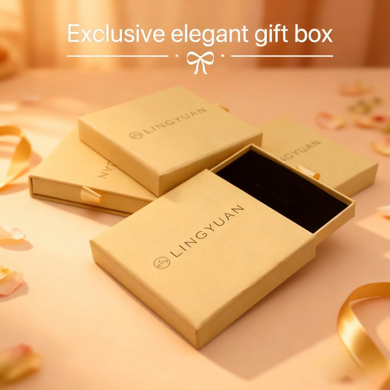 LINGYUAN Black Obsidian Cat Bracelet, Natural Stone Beaded Bracelet for Protection Luck and Energy Balance, Handmade Healing Crystal Jewelry Gift for Women and Men - Image 7