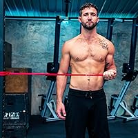 Vista 3 de WOD Nation Bandas de asistencia para dominadas (Banda de 10-79 kg) - Las mejores para asistencia en dominadas, flexiones en barra, ejercicios