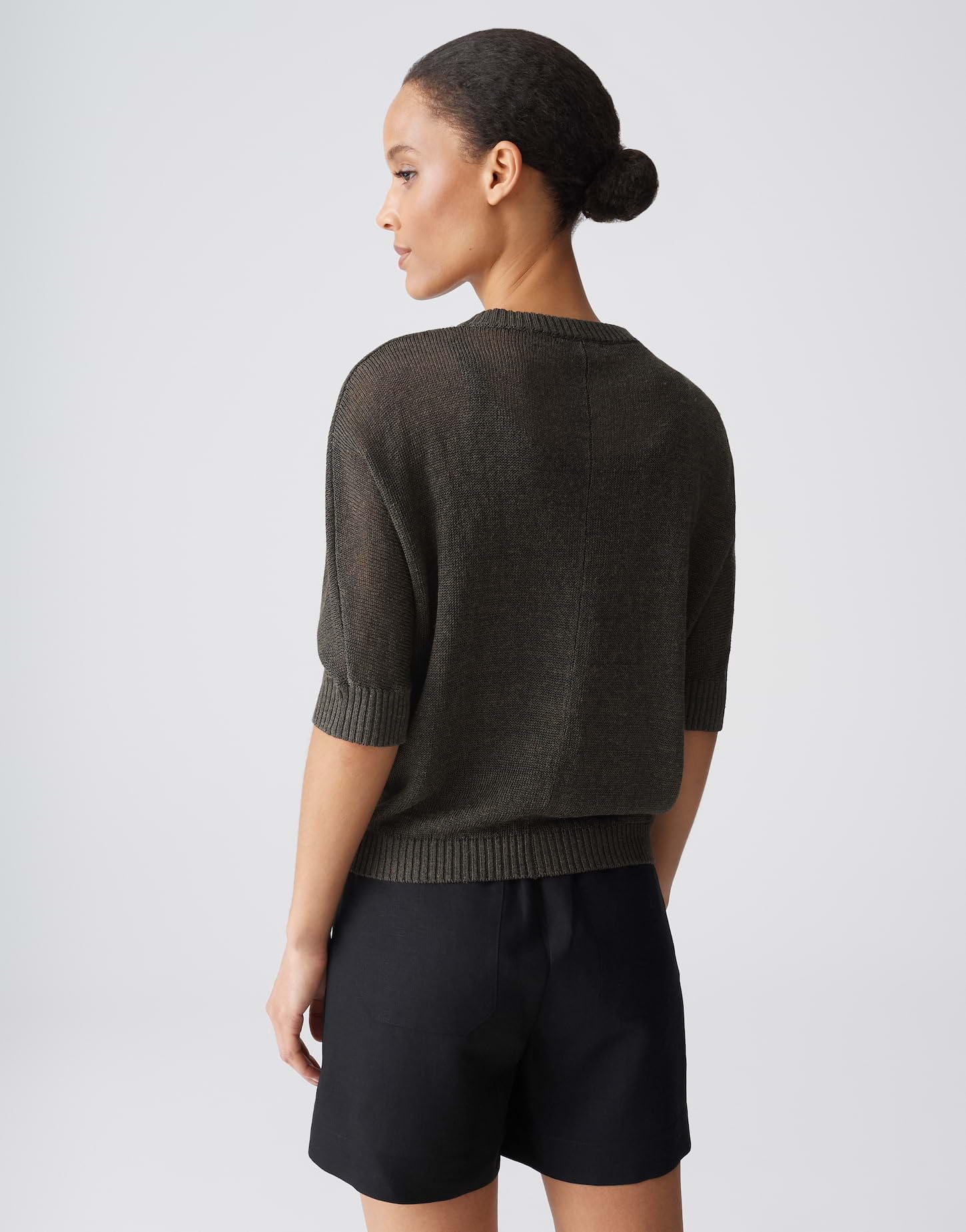 OPUS Damen Strickjacke | Cardigan aus softem Feinstrick Slim Fit