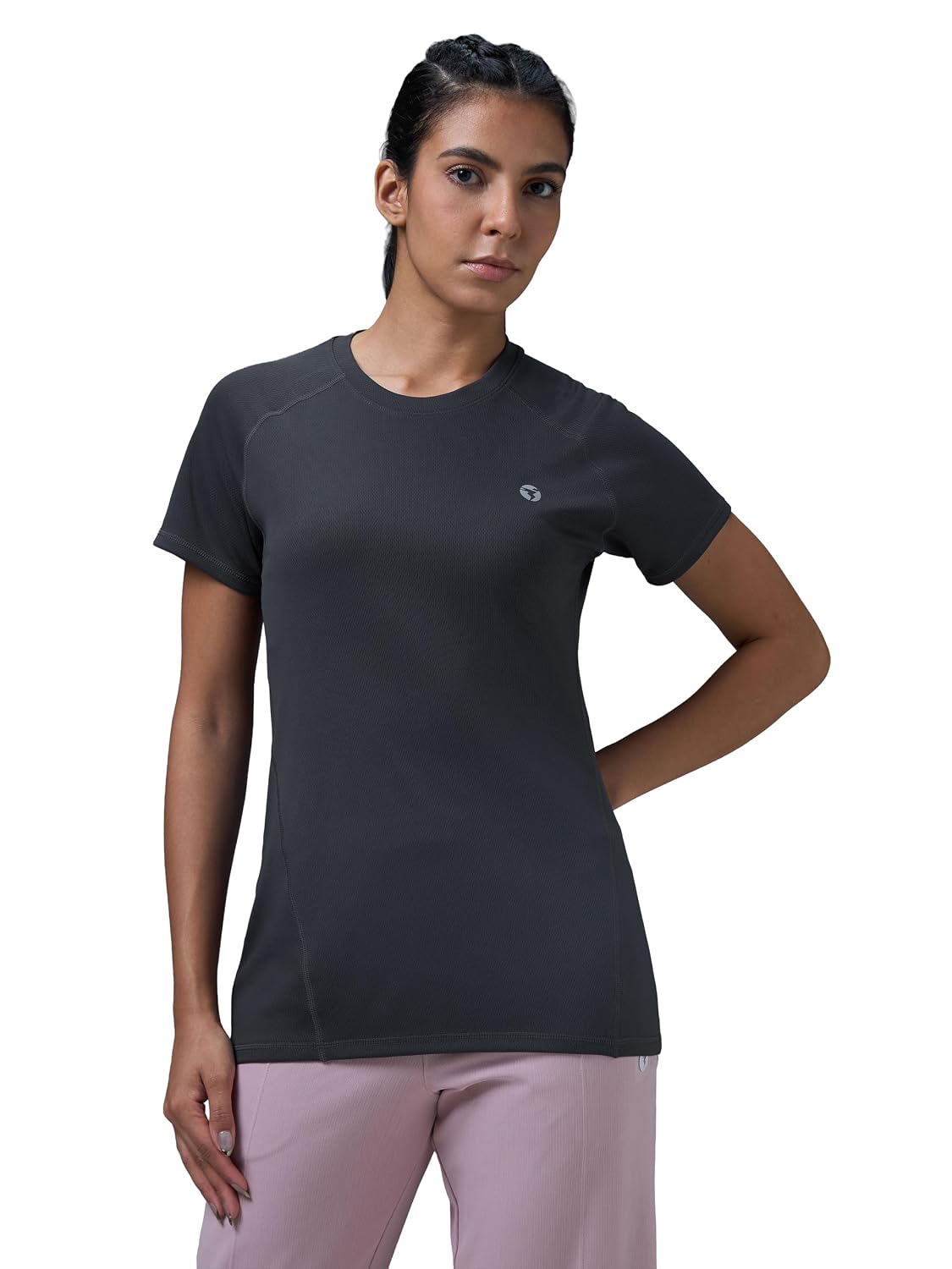 TECHNOSPORT Womens Polyester Regular Fit Crewneck Half Sleeve Shirt Sleeve|WTW105 - Review, Price and Buying Guide