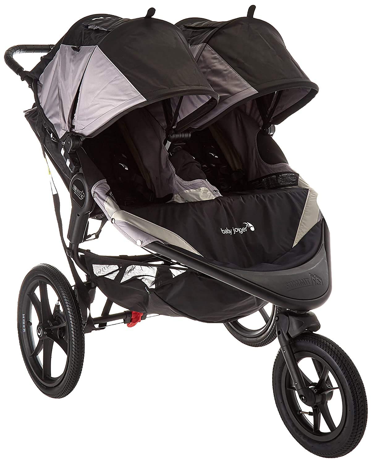 Baby jogger summit x3 double jogging stroller - 2016, black/gray