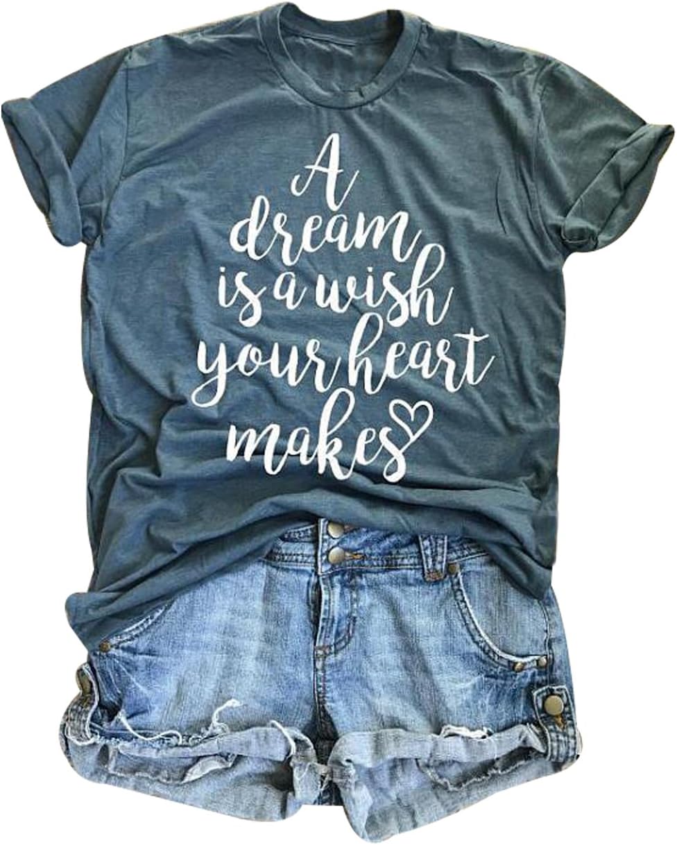 Magical Shirts for Women Cute Castle Graphic Tees Family Vacation Tshirt Vintage Casual Short Sleeve Tee Tops