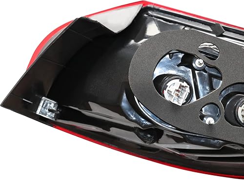 Miniatura 8 de PIAOYUE Para 2013 2014 2015 2016 Mazda CX-5 izquierda exterior luz trasera halógena reemplazo izquierdo lado conductor rojo lente