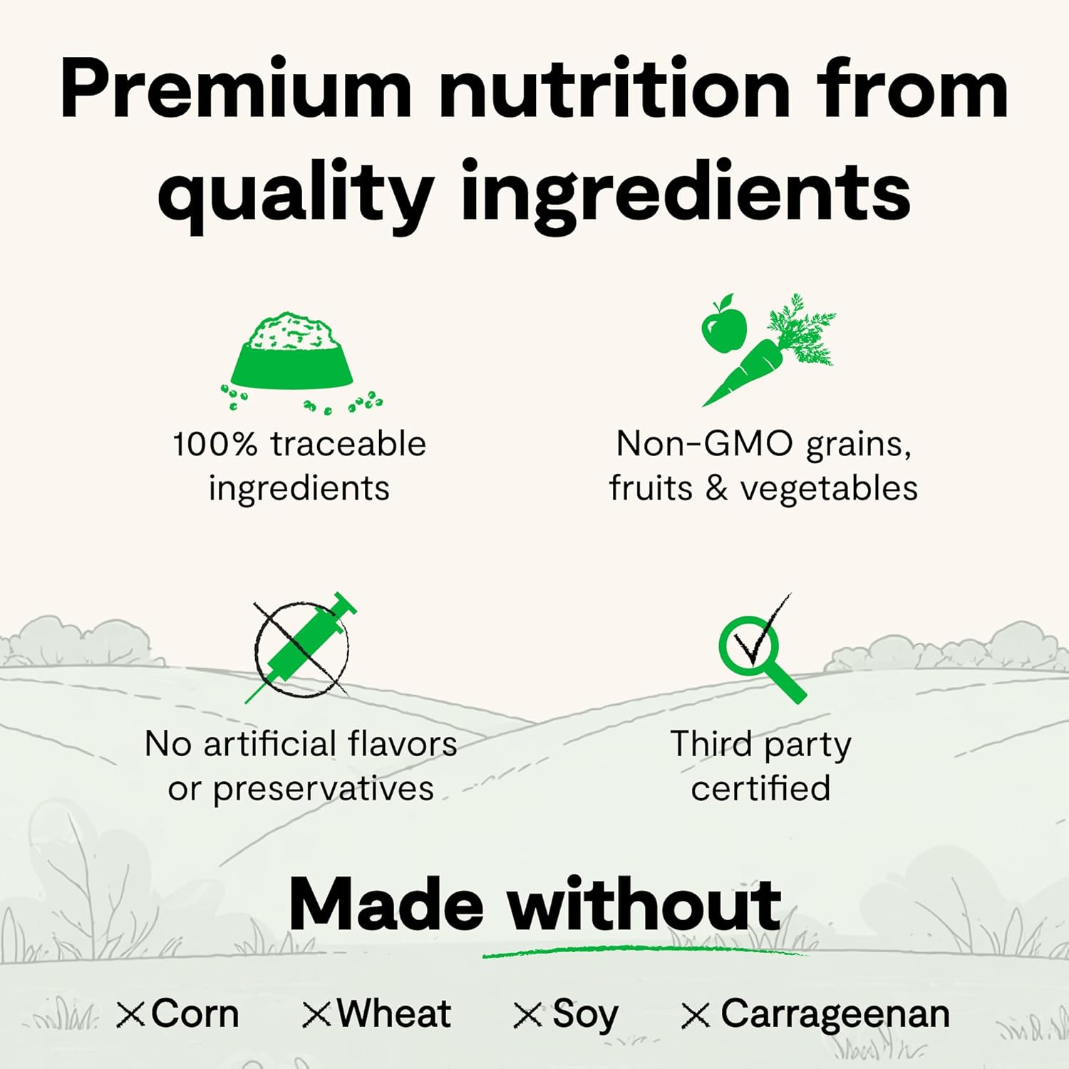 Open Farm, Goodbowl Wet Dog Food, Wild-Caught Whitefish & Salmon Recipe with Wholesome Grains, 12.5oz Cans (Case of 12)