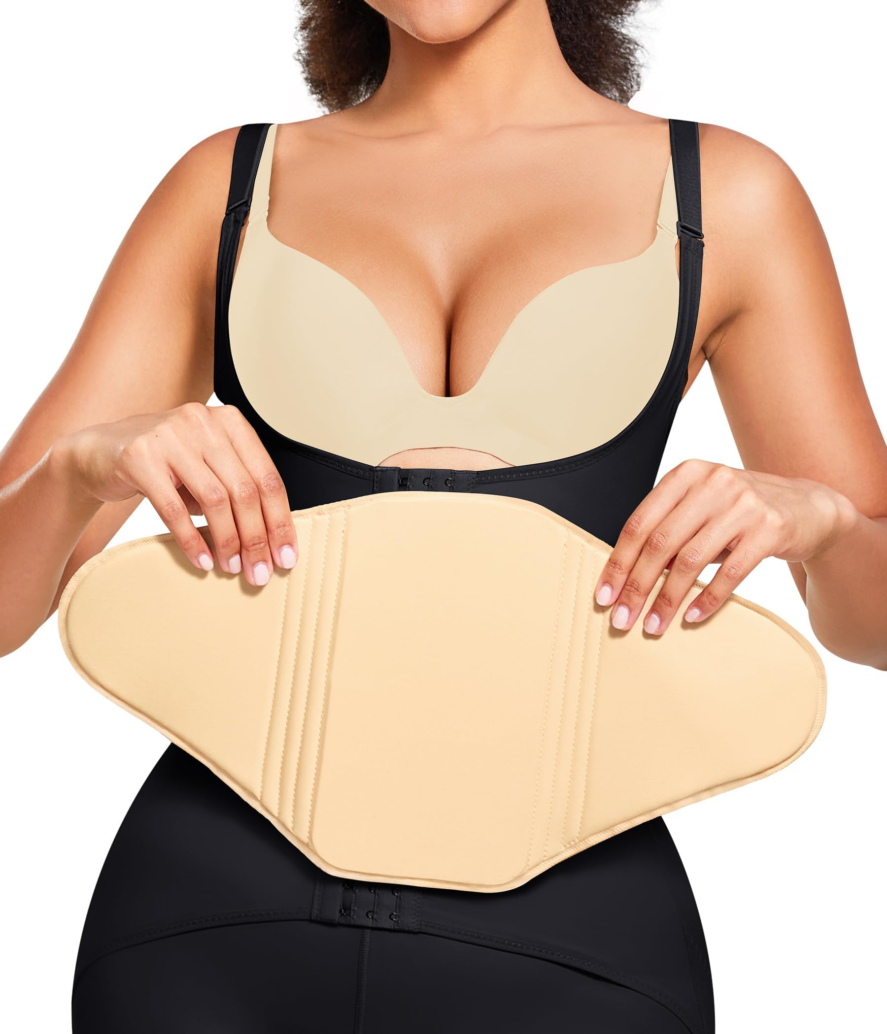 Abdominal Compression Board Flattening Belly AB Board Lumbar Post Surgery Lipo Back Foam Board Postpartum Recovery