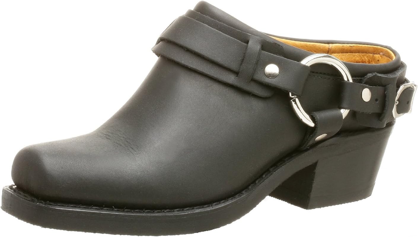 FRYE Women's Belted Harness Mule