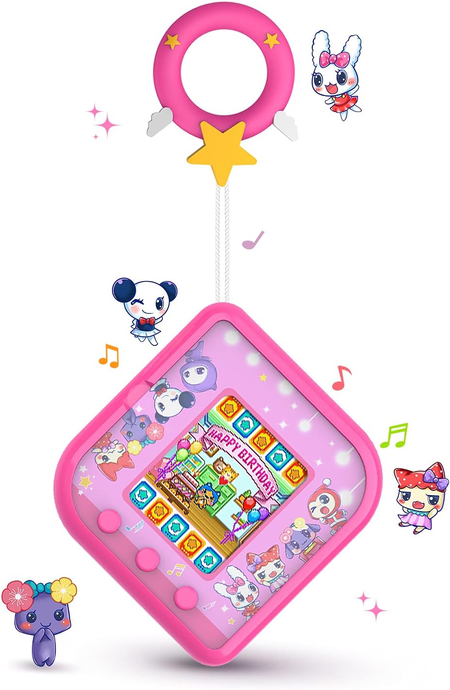 MIHUI Virtual Electronic Nano Pet for Kids Girls, 90s Toys.(Color Screen) : Toys & Games