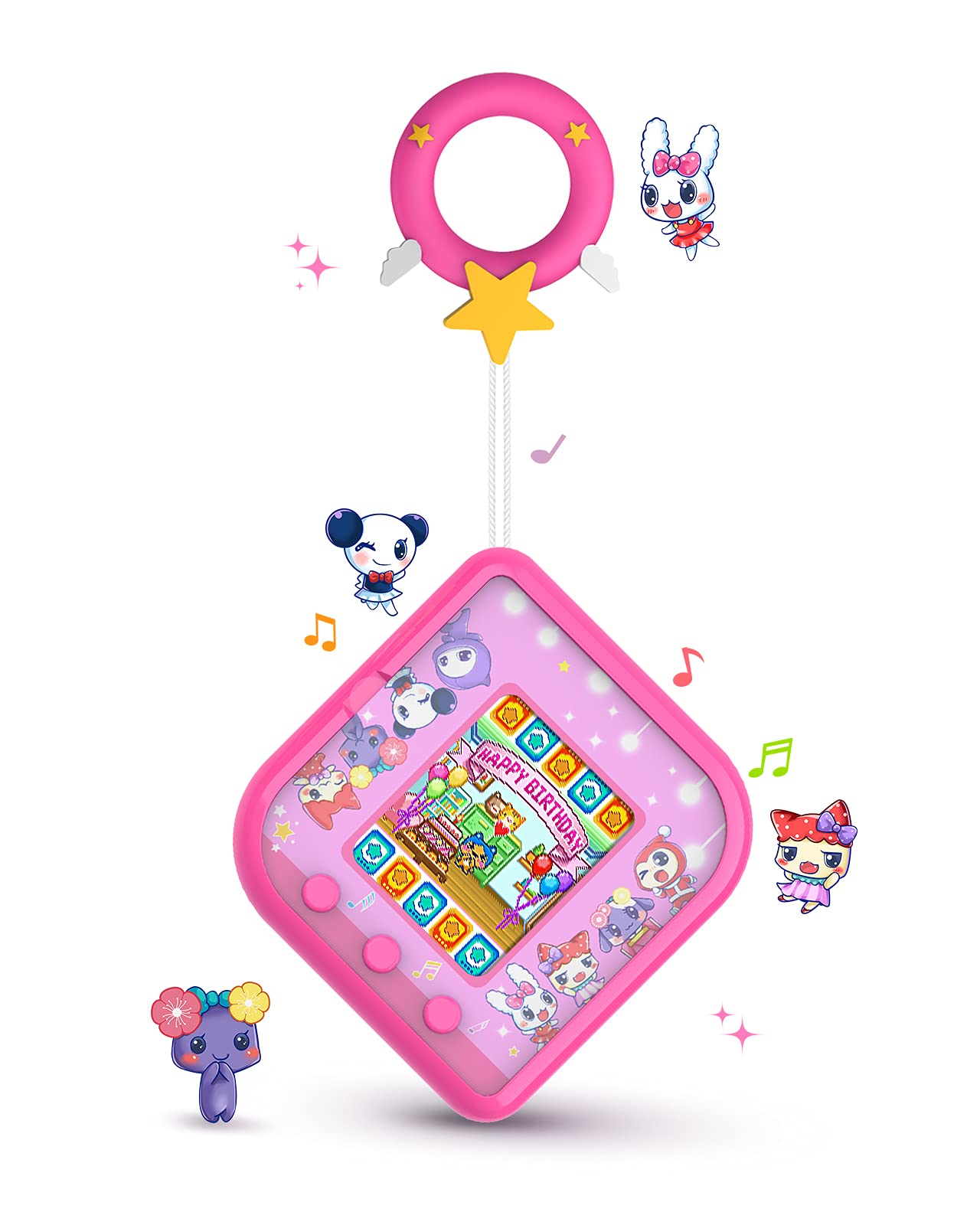 Buy MIHUI Virtual Electronic Nano Pet for Kids Girls, 90s Toys.(Color Screen) Online at