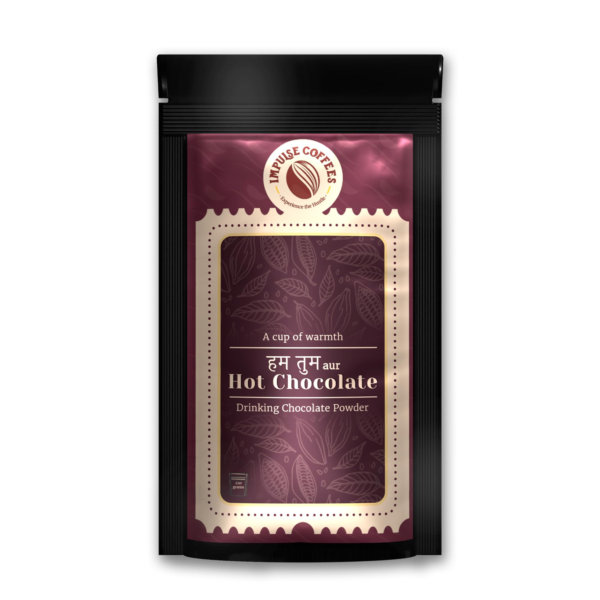 Impulse Coffees Hum Tum aur Hot Chocolate Powder | Hot Chocolate Mix | Ideal For Hot & Cold Drinks | Aromatic Cocoa & Chocolate Blend | Ideal Chocolate Powder For Milk | 220 Gms-image-46