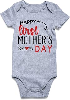 Loveternal Baby Girls Boys Cotton Romper Cute Saying Newborn Clothes | Neutral Clothes 0-12 Months