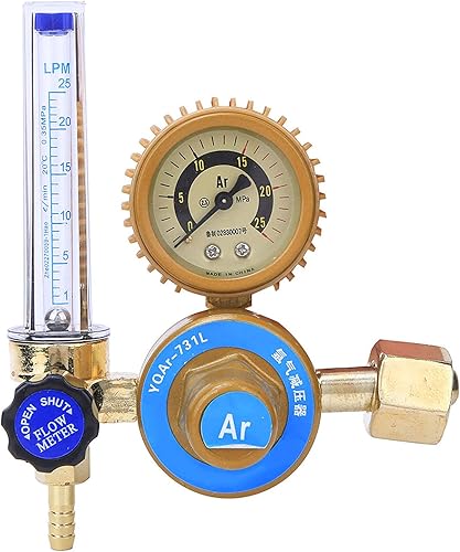 Miniatura 6 de Gama de presión 0-25MPa del medidor de Mig del regulador del metro del CO2 del argón