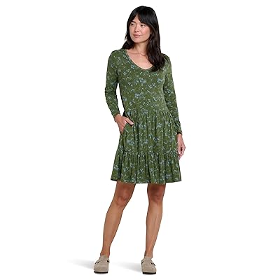 Toad&Co Marley Tiered Long Sleeve Dress Women